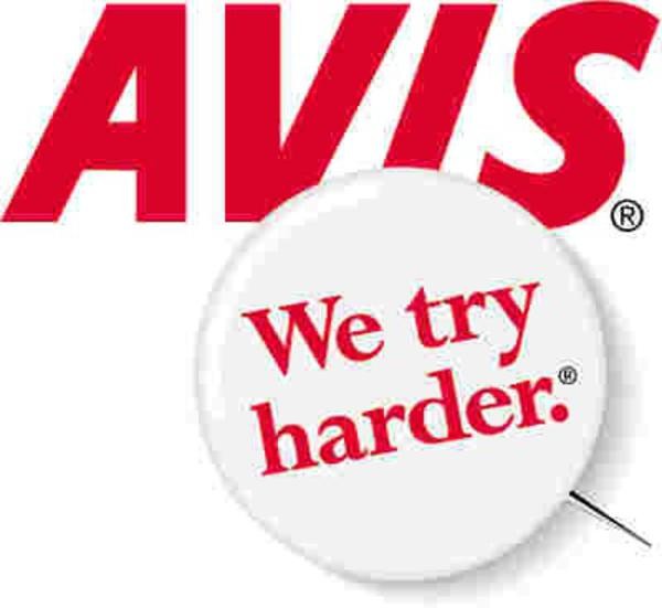 We try harder (Chúng tôi luôn cố gắng), hãng Avis, năm 1963. Chỉ với 2 câu đơn giản, nó đã “bắt” được tinh thần và tham vọng của Avis, một tập đoàn chuyên cho thuê xe hơi. Avis muốn nhấn mạnh lời cam kết rằng công ty sẽ cố gắng hơn nữa để chứng minh với khách hàng tính tích cực của họ. Đây rõ ràng là một slogan khôn ngoan. Nó lôi kéo sự ủng hộ của khách hàng bởi sự khiêm tốn và cầu tiến. Và trên thực tế, chiến dịch quảng cáo này đã thành công rực rỡ.